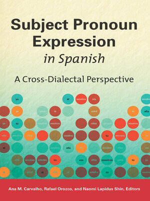 cover image of Subject Pronoun Expression in Spanish